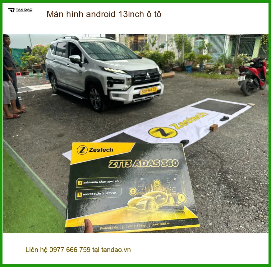 Anh Tùng lắp màn hình Android 13 inch ô tô cho Hyundai Creta tại Hóc Môn để nâng tầm giải trí ảnh thực tế 2