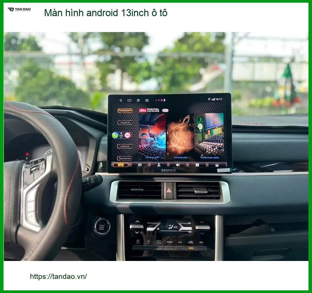 Anh Tùng lắp màn hình Android 13 inch ô tô cho Hyundai Creta tại Hóc Môn để nâng tầm giải trí ảnh thực tế 4