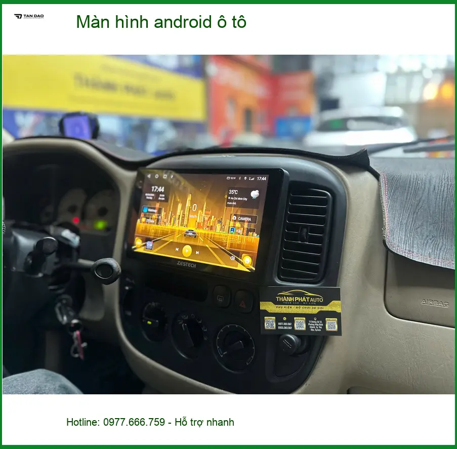 Anh Tú nâng cấp màn hình Android cho Toyota Camry tại Quận 11 ảnh thực tế 2
