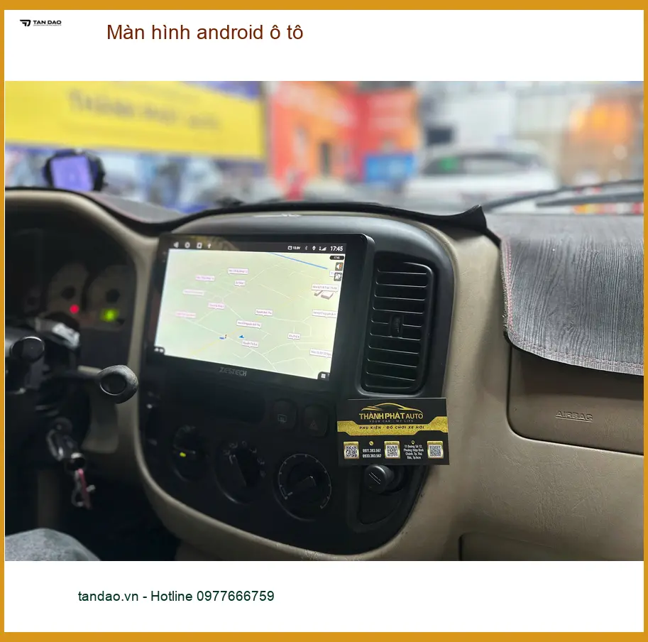 Anh Tú nâng cấp màn hình Android cho Toyota Camry tại Quận 11 ảnh thực tế 3