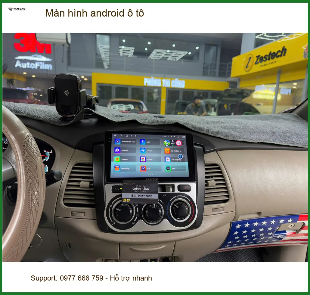 Anh Huy lắp màn hình Android cho Honda City tại Quận Bình Thạnh. ảnh thực tế 3
