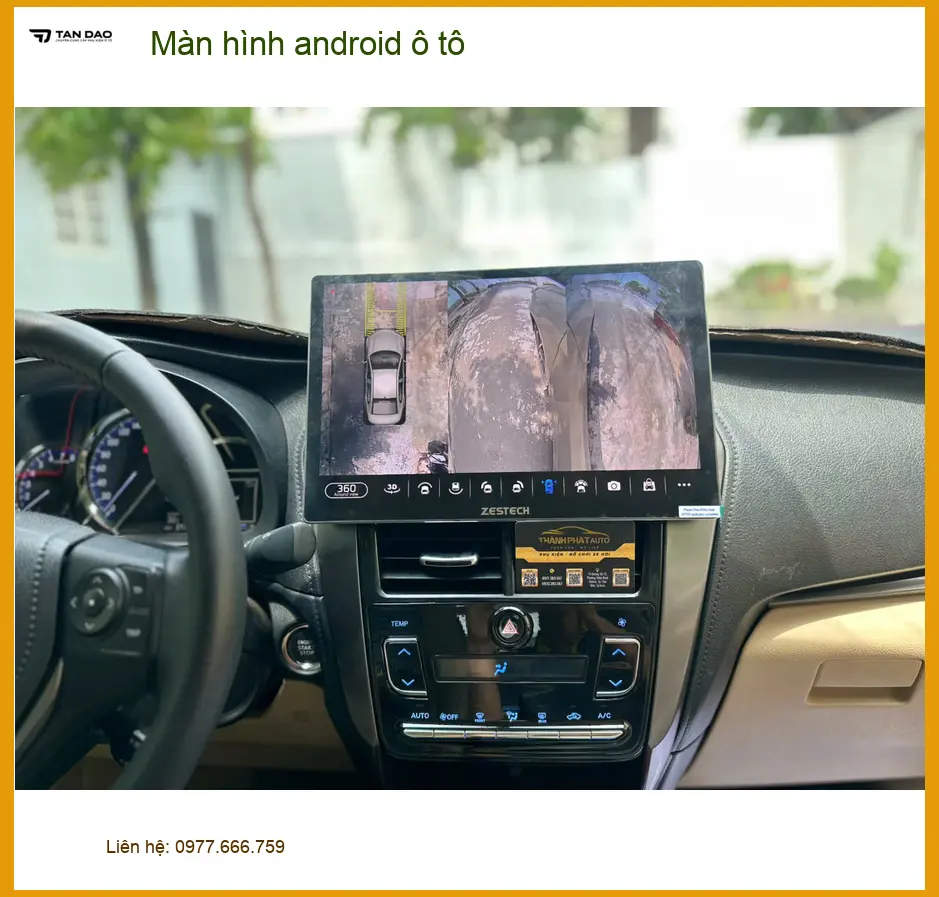 Anh Quý nâng cấp màn hình android ô tô Hyundai Accent tại Quận 10 ảnh thực tế 5