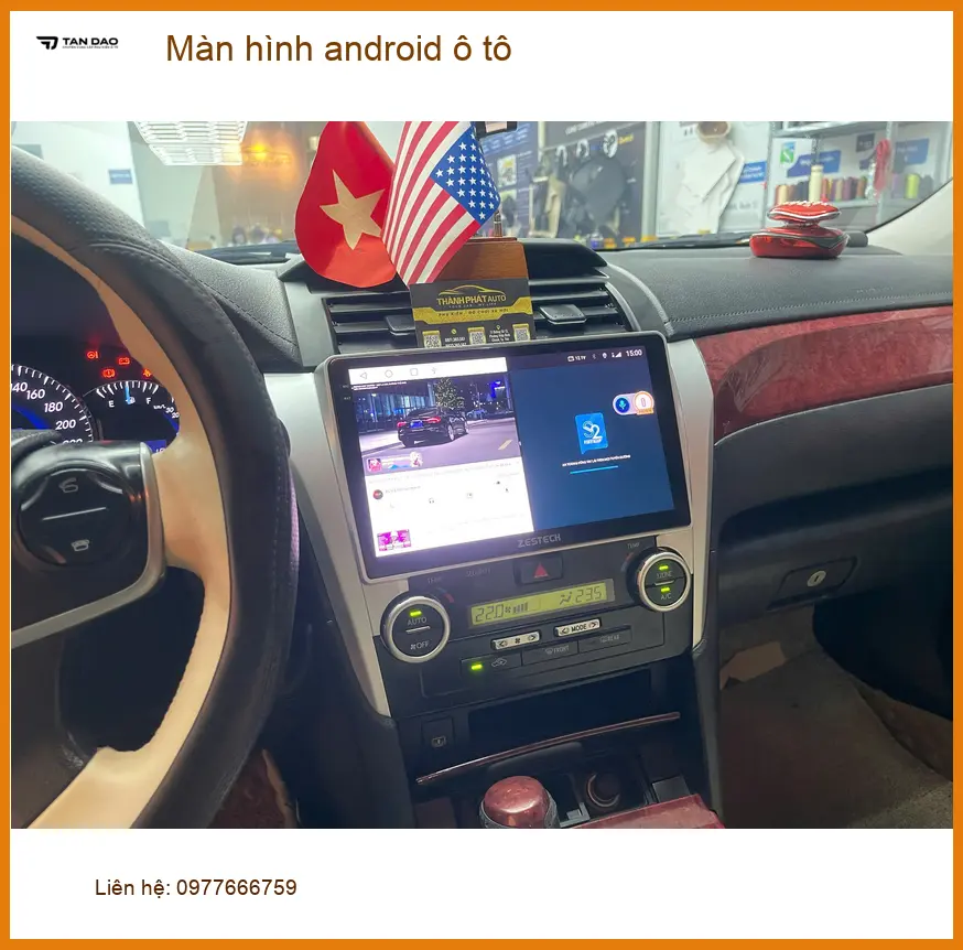 Anh Tấn lắp màn hình android ô tô Kia Seltos tại Quận Bình Tân an toàn hơn