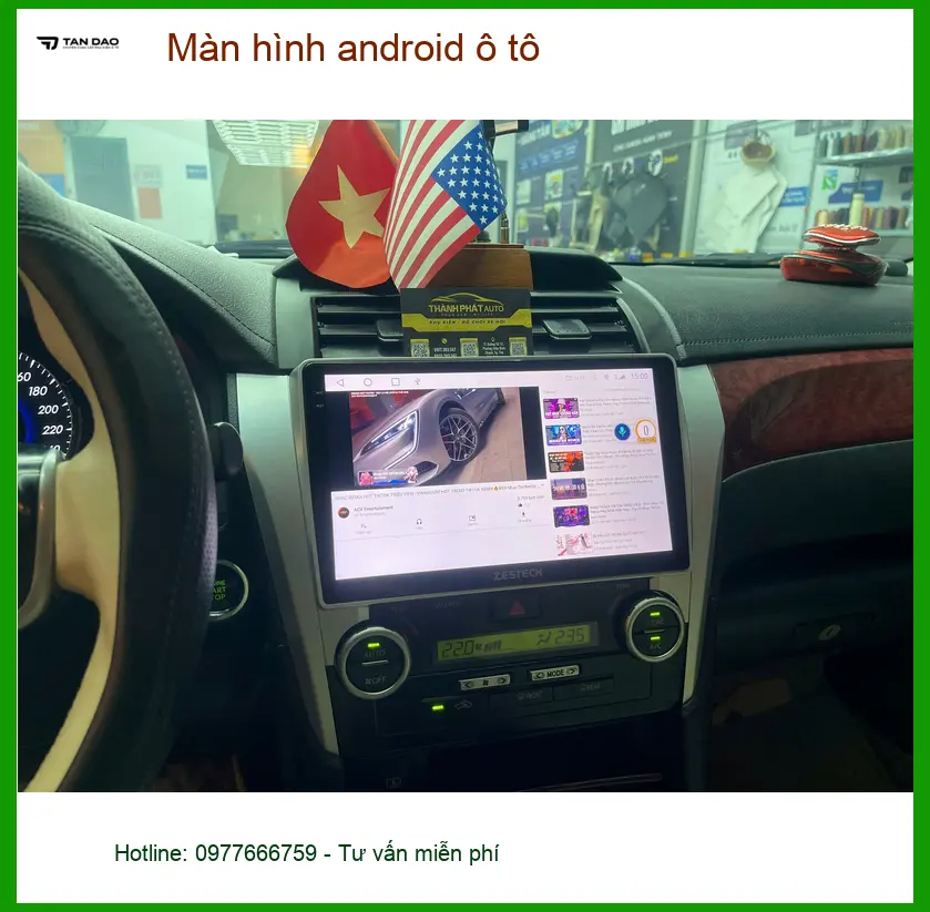 Anh Tấn lắp màn hình android ô tô Kia Seltos tại Quận Bình Tân an toàn hơn ảnh thực tế 2
