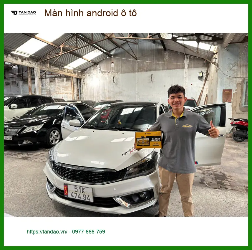 Anh Sơn lắp màn hình Android ô tô cho Honda CRV ở Quận Phú Nhuận ảnh thực tế 2