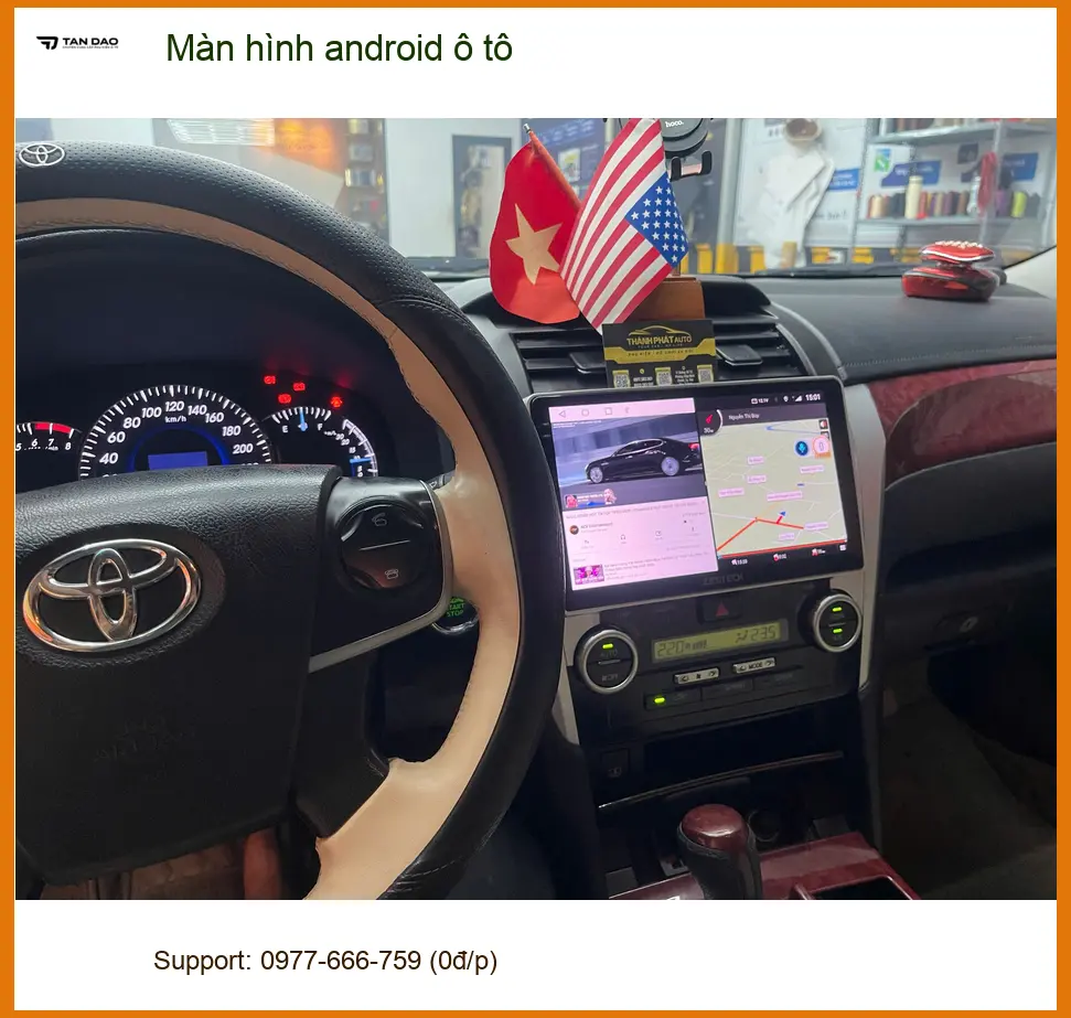 Anh Tấn lắp màn hình android ô tô Kia Seltos tại Quận Bình Tân an toàn hơn ảnh thực tế 4
