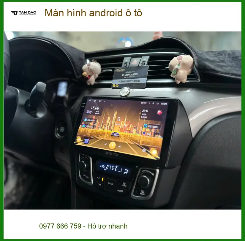 Anh Sơn lắp màn hình Android ô tô cho Honda CRV ở Quận Phú Nhuận ảnh thực tế 5