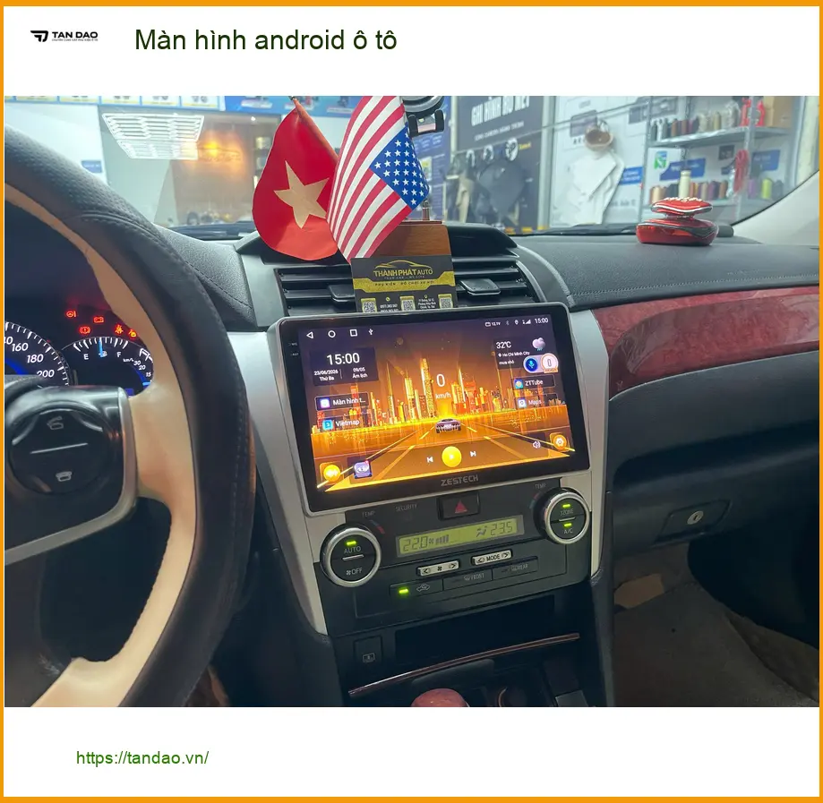 Anh Duy lắp màn hình android ô tô Honda CRV ở Quận 9 để nâng tầm giải trí ảnh thực tế 2