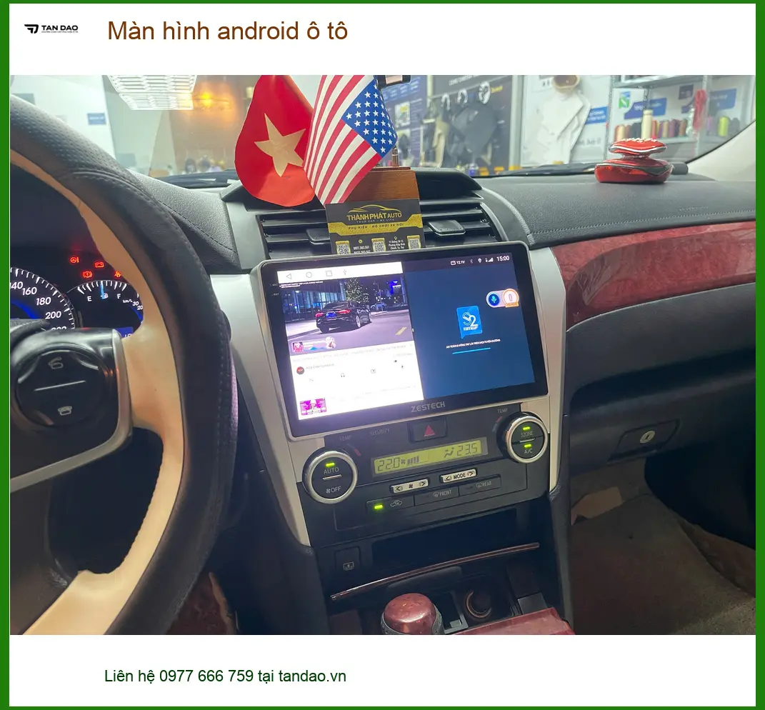 Anh Duy lắp màn hình android ô tô Honda CRV ở Quận 9 để nâng tầm giải trí ảnh thực tế 3