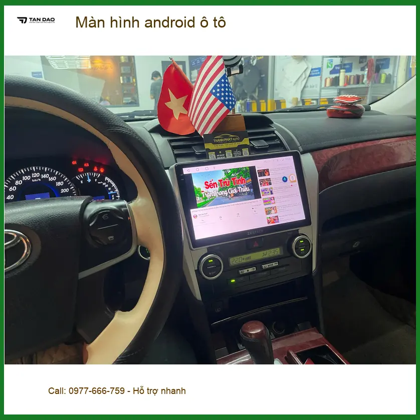 Anh Duy lắp màn hình android ô tô Honda CRV ở Quận 9 để nâng tầm giải trí ảnh thực tế 4