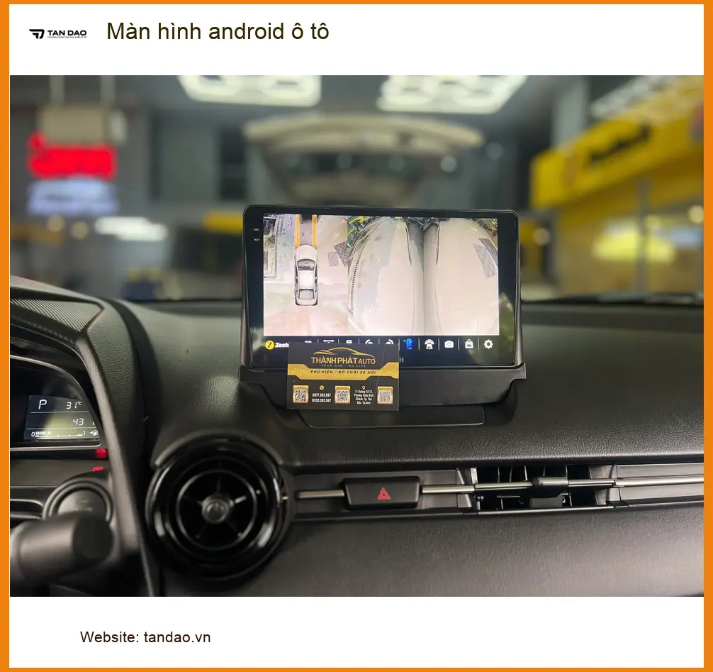 Anh Đăng lắp màn hình Android ô tô cho Hyundai Accent tại Hóc Môn