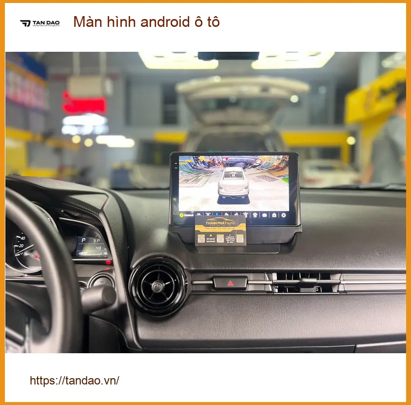 Anh Đăng lắp màn hình Android ô tô cho Hyundai Accent tại Hóc Môn ảnh thực tế 2