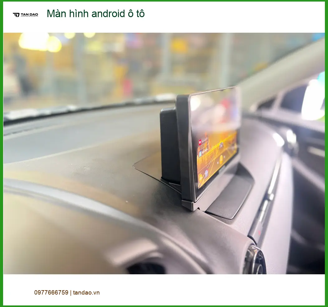 Anh Đăng lắp màn hình Android ô tô cho Hyundai Accent tại Hóc Môn ảnh thực tế 3