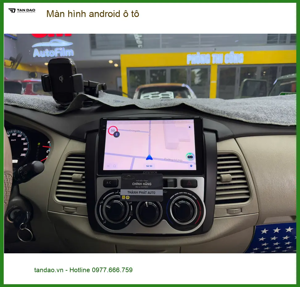 Anh Khang lắp màn hình android ô tô Mazda CX-5 tại Quận Huyện Hóc Môn ảnh thực tế 2
