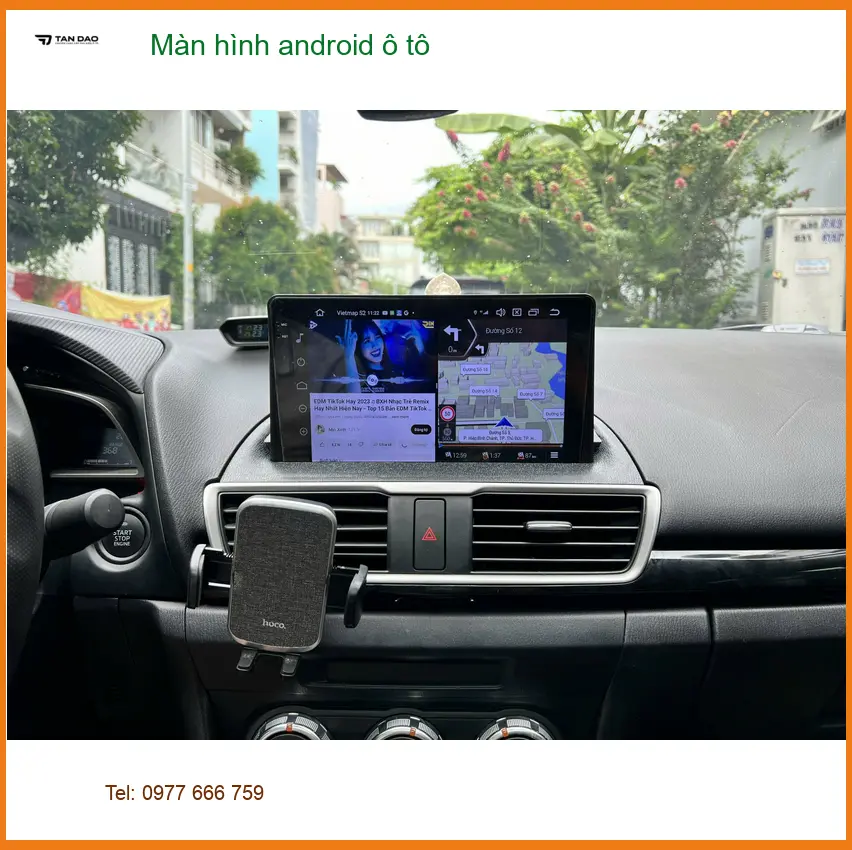 Anh Dũng lắp màn hình android ô tô cho Suzuki XL7 tại Quận 2 để tiện dẫn đường và giải trí trên xe ảnh thực tế 3