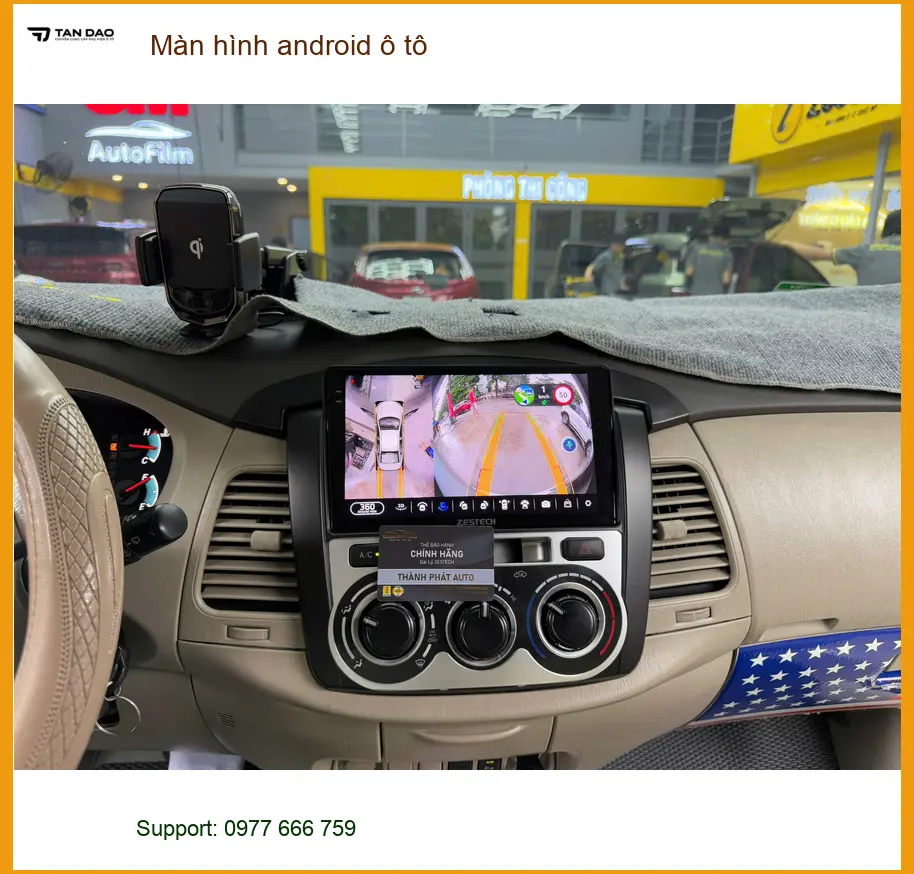 Anh Khang lắp màn hình android ô tô Mazda CX-5 tại Quận Huyện Hóc Môn ảnh thực tế 3