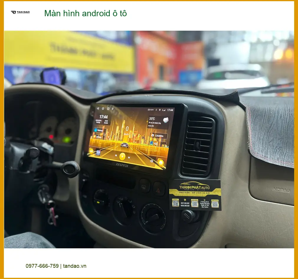 Anh Sơn lắp màn hình android ô tô Mazda 3 Quận 6 để giải trí tiện lợi hơn