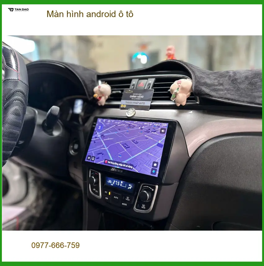 Chị Minh nâng cấp màn hình Android ô tô cho Mazda CX-5 tại Quận 8 vì màn hình zin quá cũ