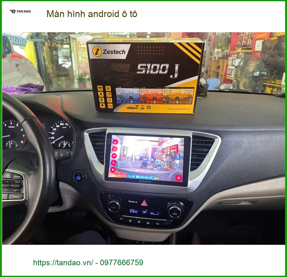 Chú Minh lắp màn hình Android ô tô cho Ford Everest tại Cần Giờ tiện lợi hơn ảnh thực tế 2
