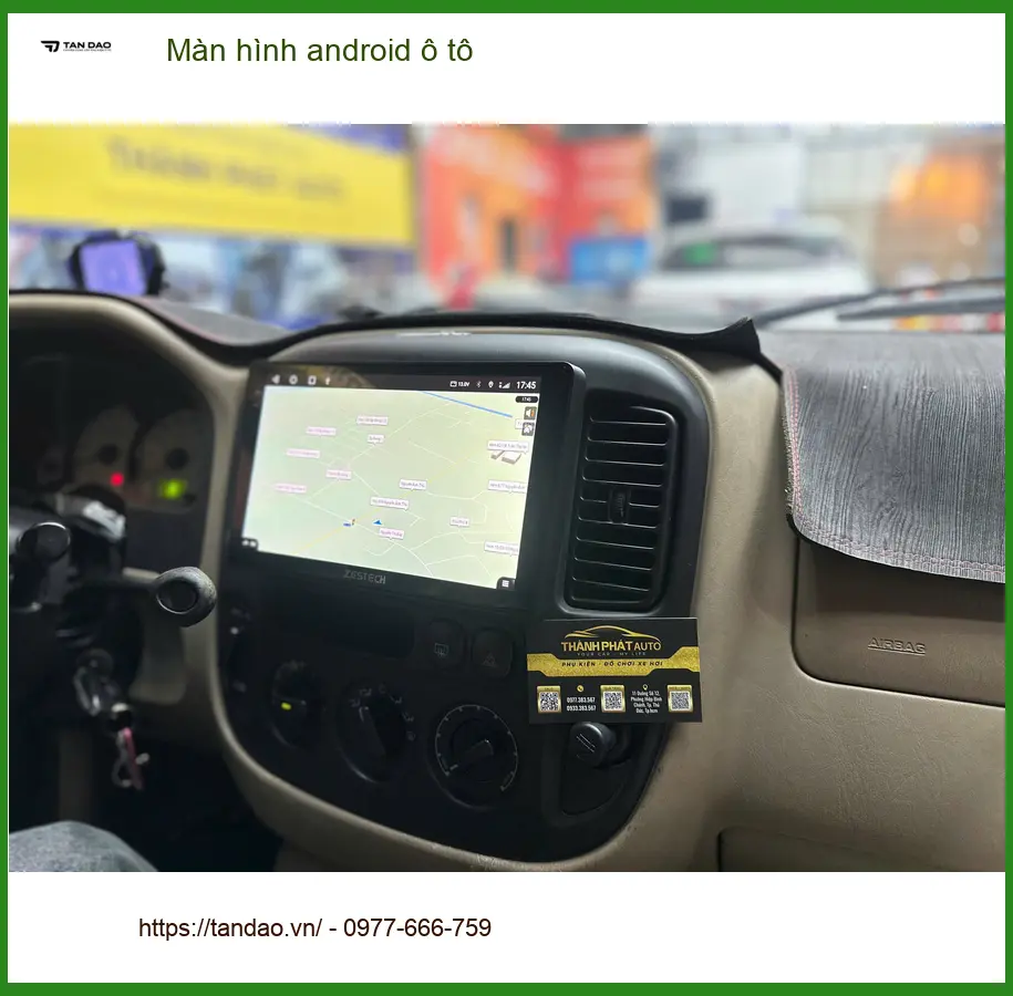 Anh Sơn lắp màn hình android ô tô Mazda 3 Quận 6 để giải trí tiện lợi hơn ảnh thực tế 3