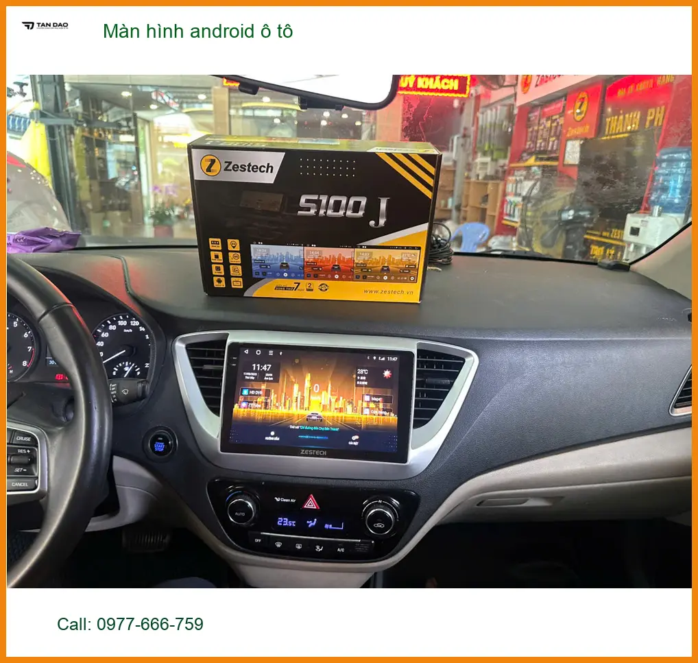 Chú Minh lắp màn hình Android ô tô cho Ford Everest tại Cần Giờ tiện lợi hơn ảnh thực tế 3