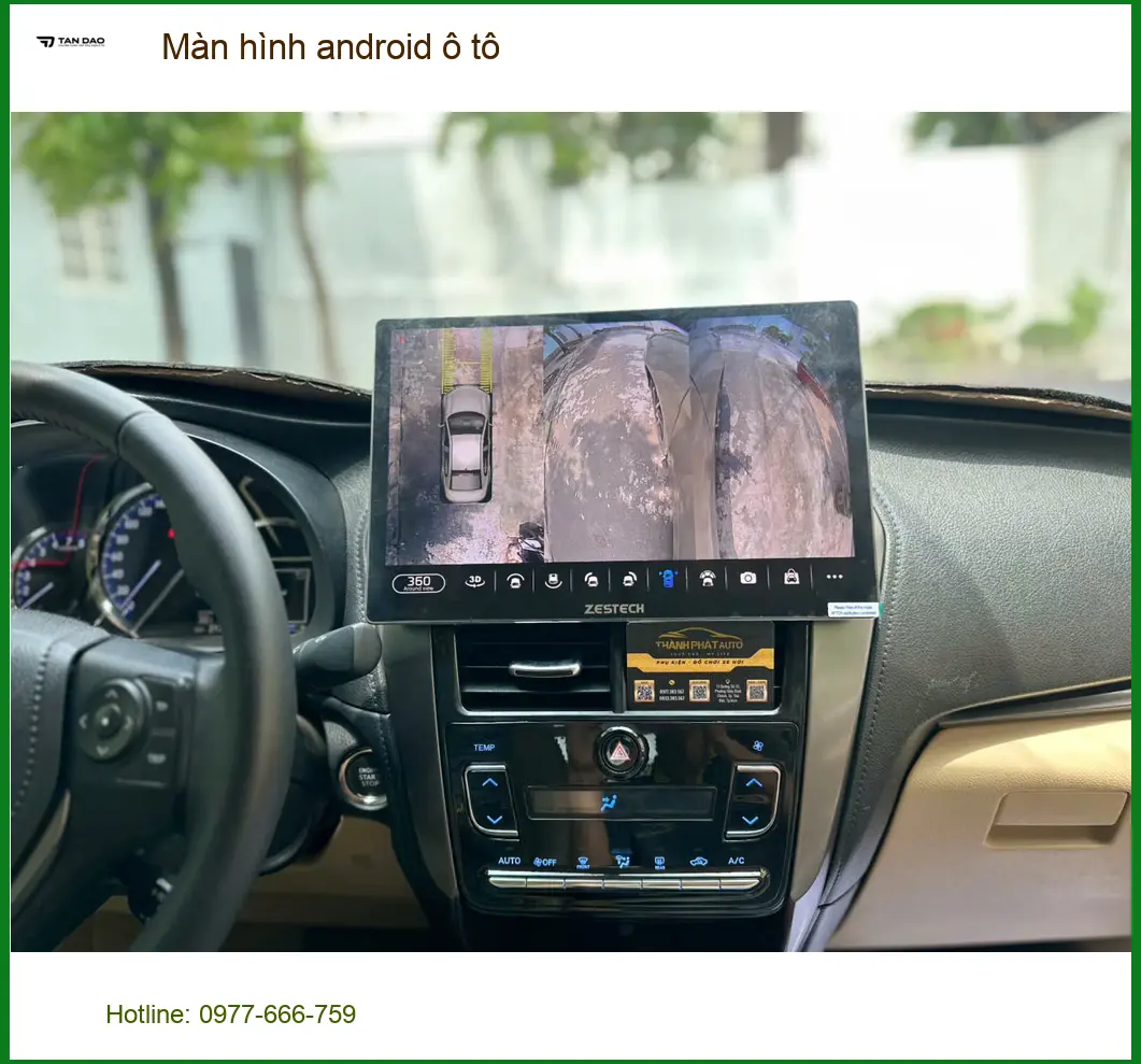 Anh Quốc Huy lắp màn hình Android ô tô Kia Carnival tại Quận Tân Phú ảnh thực tế 5