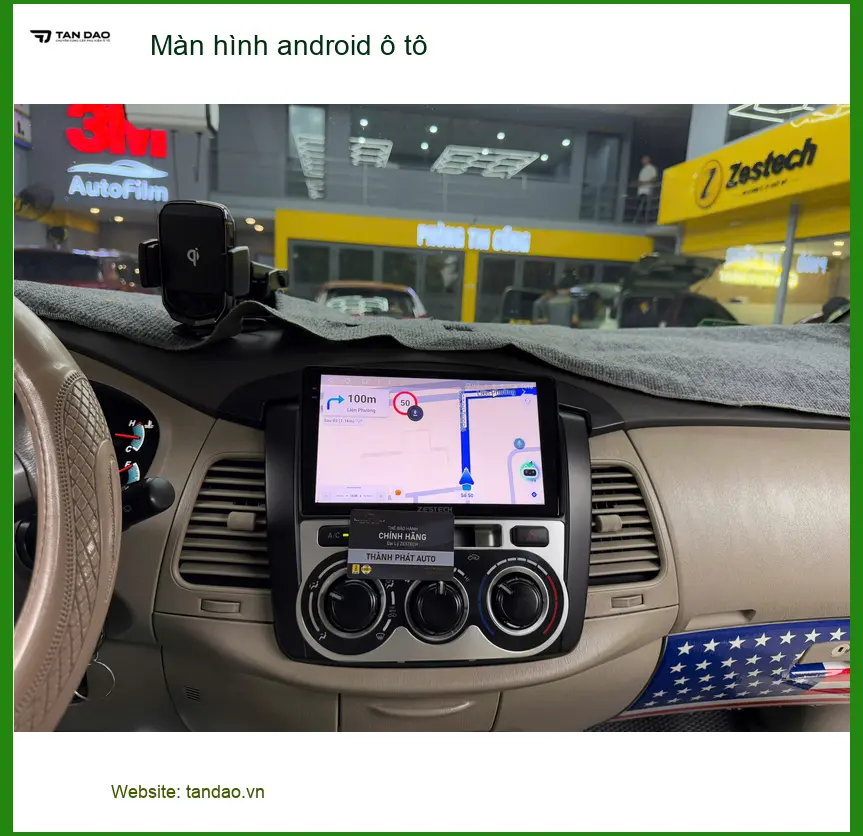 Anh Quang nâng cấp màn hình Android ô tô cho Hyundai Accent tại Quận Bình Tân ảnh thực tế 4