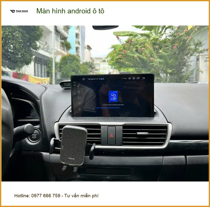 Anh Kiên lắp màn hình android ô tô cho Honda HR-V tại Quận 6 để nâng tầm trải nghiệm lái ảnh thực tế 3