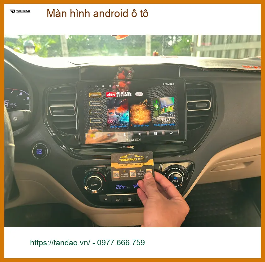 Anh Duy nâng cấp màn hình Android ô tô cho Hyundai Accent tại Huyện Hóc Môn ảnh thực tế 3