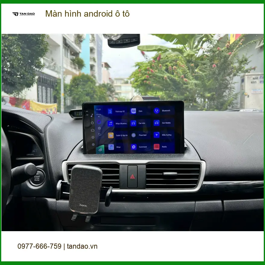 Anh Kiên lắp màn hình android ô tô cho Honda HR-V tại Quận 6 để nâng tầm trải nghiệm lái ảnh thực tế 4
