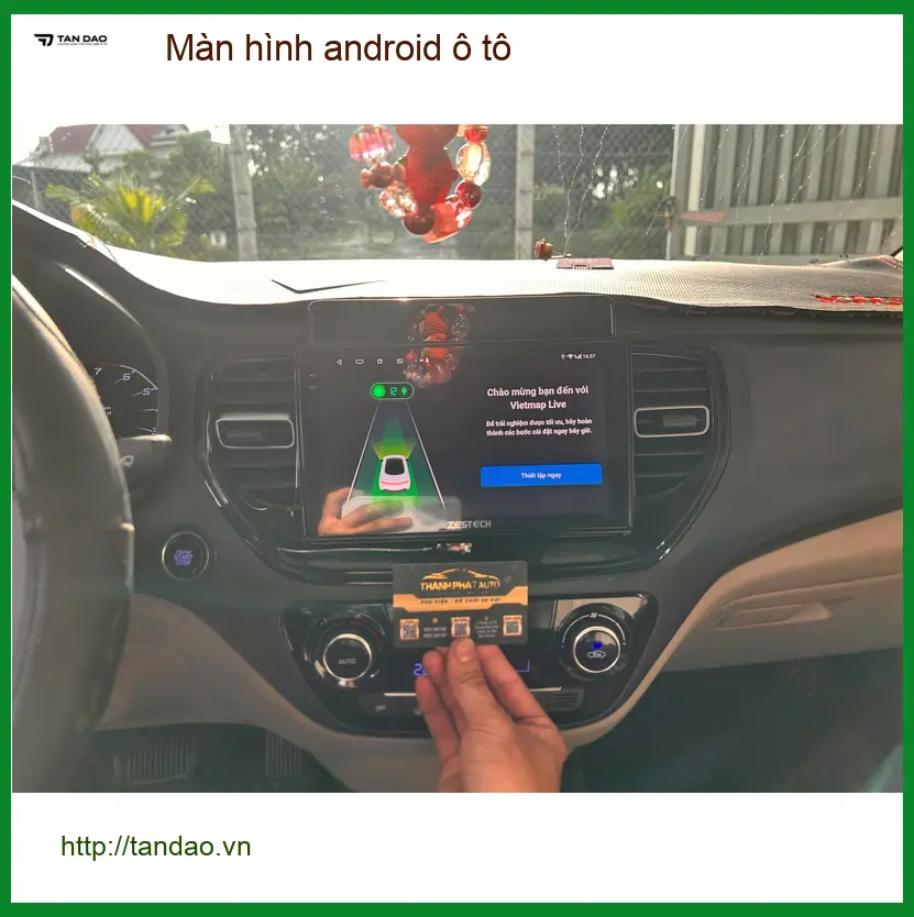 Anh Duy nâng cấp màn hình Android ô tô cho Hyundai Accent tại Huyện Hóc Môn ảnh thực tế 4