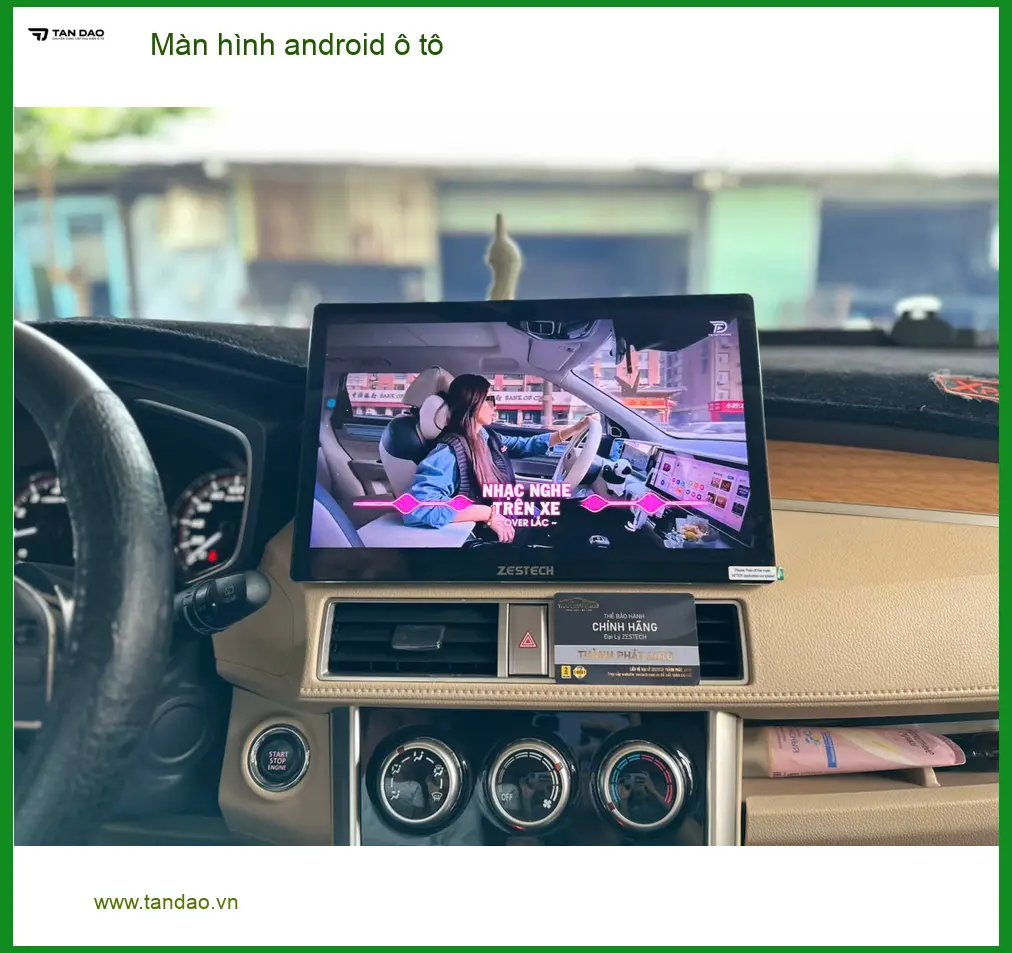 Nâng cấp màn hình Android ô tô cho Suzuki XL7 tại Quận 3 cùng Anh Quang ảnh thực tế 3