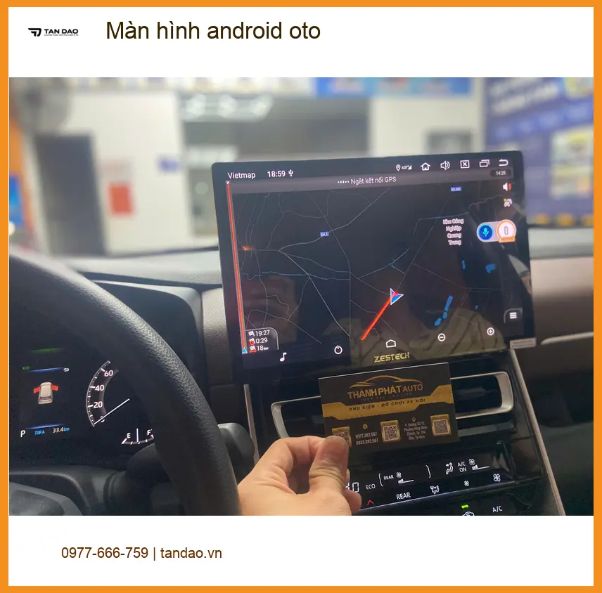 Anh Minh lắp màn hình Android ô tô Honda CRV tại Quận 2 để nâng tầm trải nghiệm lái ảnh thực tế 2