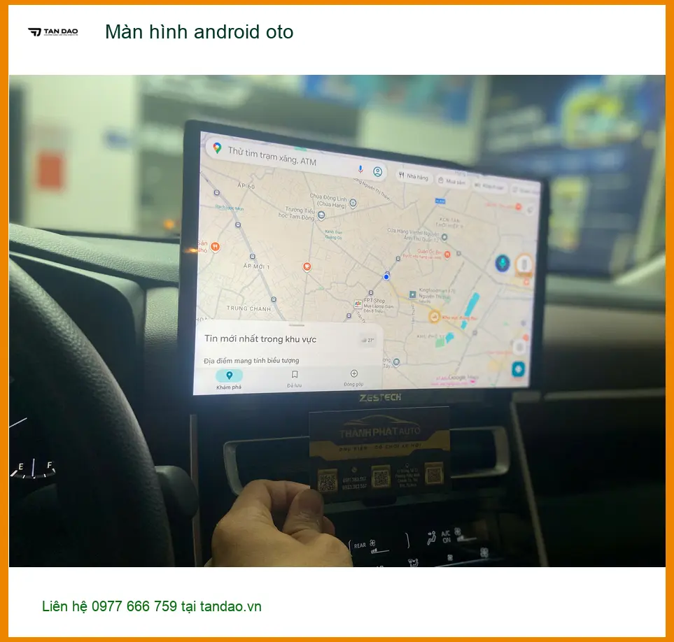 Anh Minh lắp màn hình Android ô tô Honda CRV tại Quận 2 để nâng tầm trải nghiệm lái ảnh thực tế 4