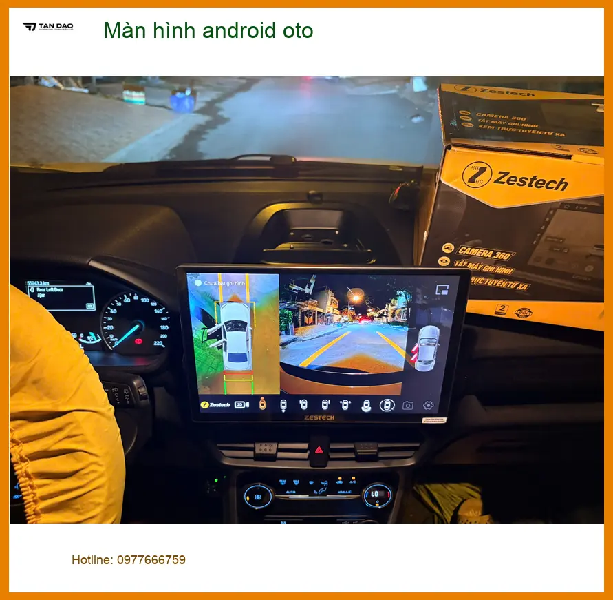 Anh Tùng nâng cấp màn hình Android ô tô Honda HR-V tại Hóc Môn