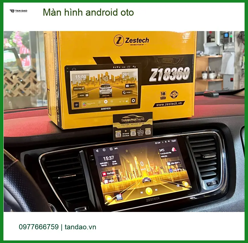 Anh Khải lắp màn hình Android cho Kia Sorento tại Quận 12 để có nhiều tính năng