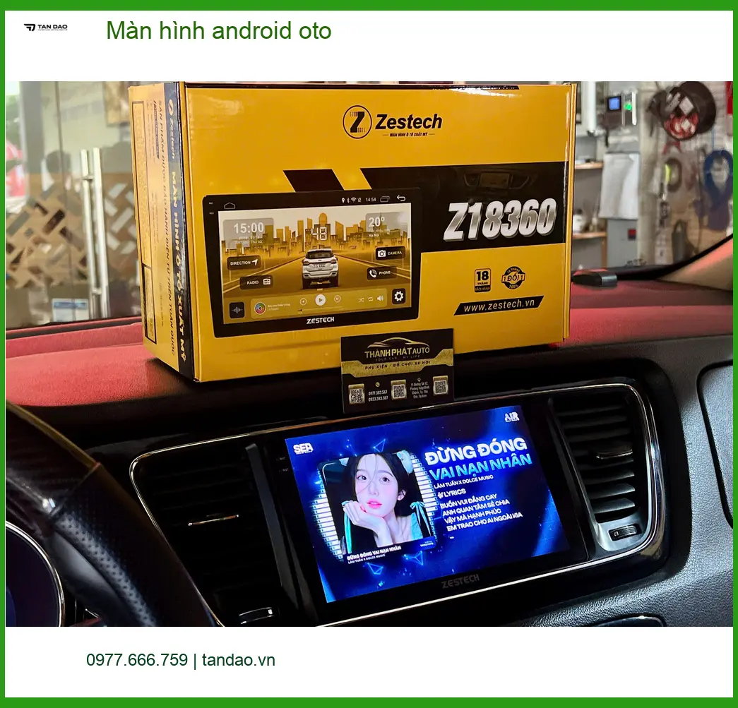 Anh Khải lắp màn hình Android cho Kia Sorento tại Quận 12 để có nhiều tính năng ảnh thực tế 3