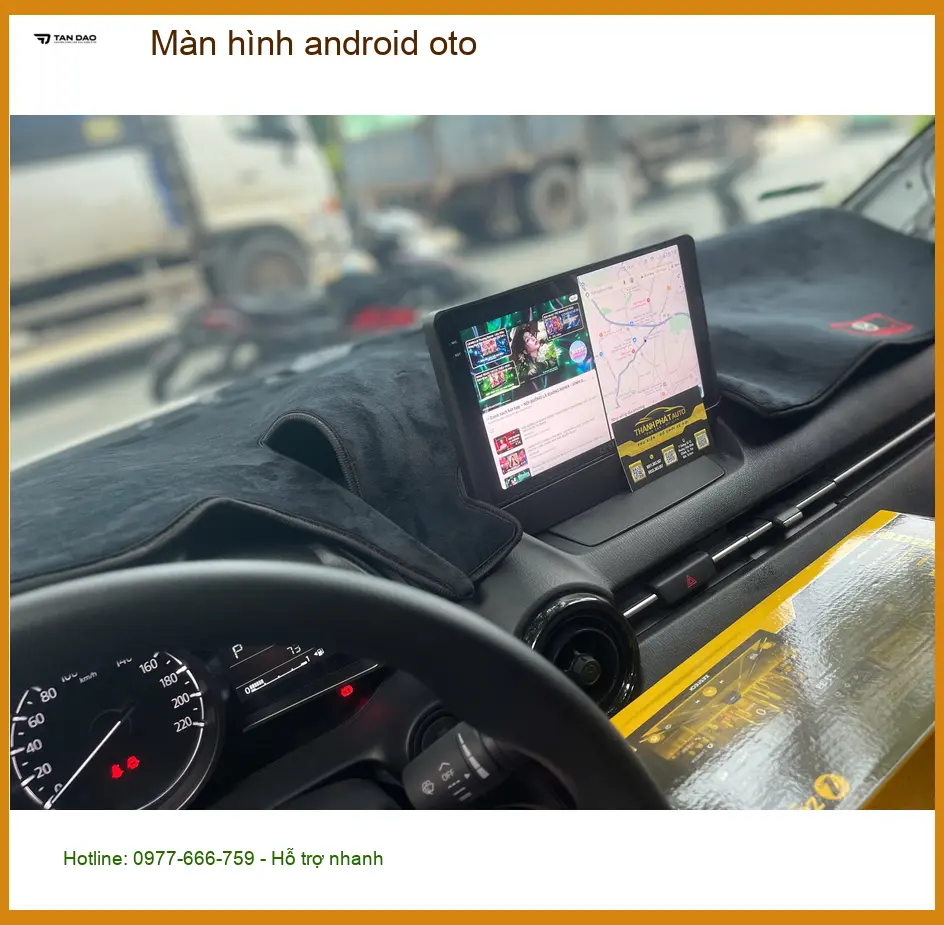 Anh Quang nâng cấp màn hình android oto cho Hyundai Elantra ở Thủ Đức ảnh thực tế 4