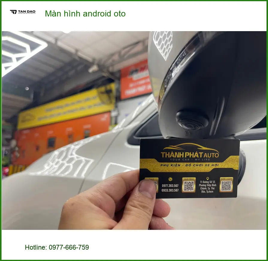Anh Khải lắp Màn hình android oto cho Hyundai Accent tại Quận 6 để nâng tầm giải trí.