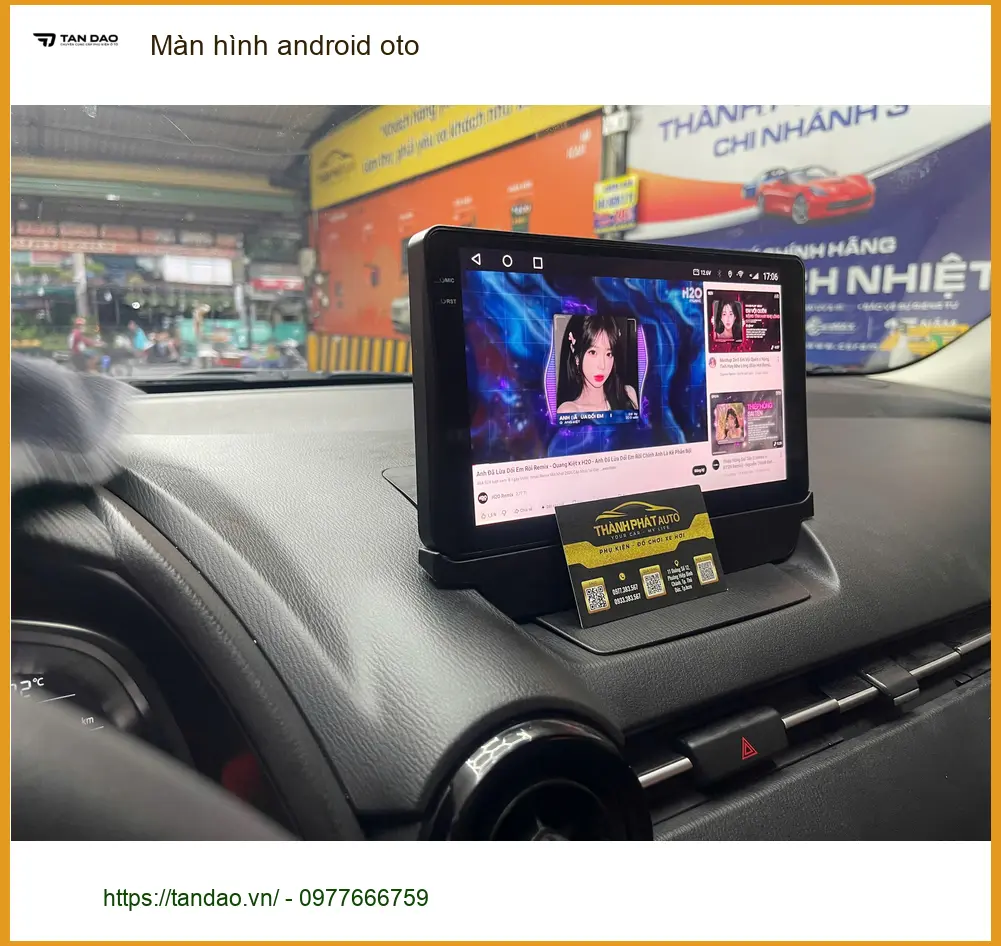 Anh Khải lắp Màn hình android oto cho Hyundai Accent tại Quận 6 để nâng tầm giải trí. ảnh thực tế 5