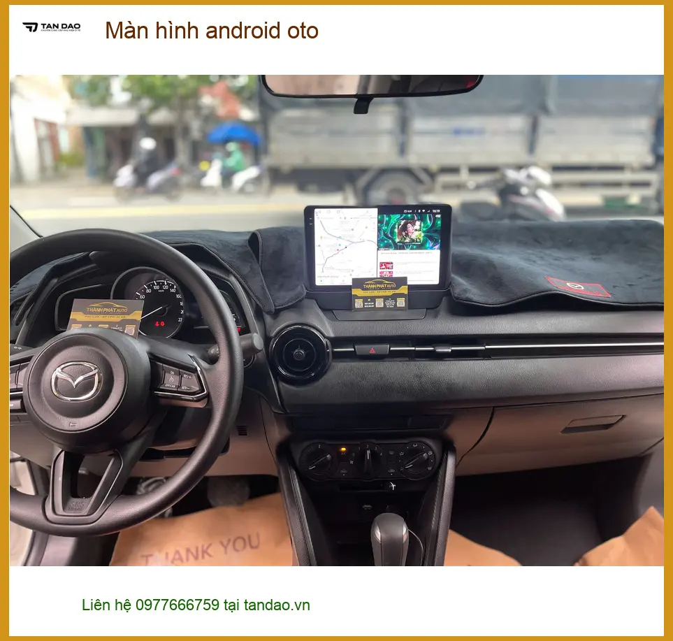 Anh Tuấn Khải nâng cấp màn hình android oto cho Honda Civic ở Nhà Bè ảnh thực tế 3