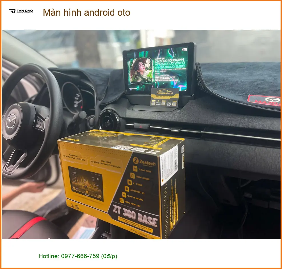 Anh Tuấn Khải nâng cấp màn hình android oto cho Honda Civic ở Nhà Bè ảnh thực tế 4
