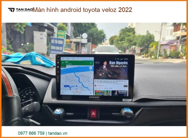 Màn Hình Android Toyota Veloz 2022 - Địa Chỉ Lắp Đặt Chính Hãng TPHCM