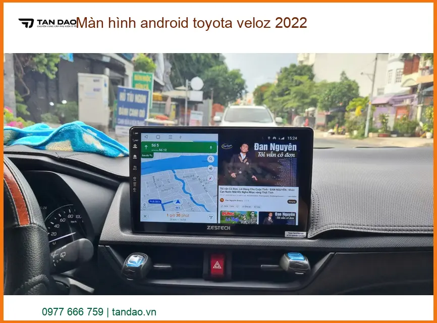 Màn Hình Android Toyota Veloz 2022 - Địa Chỉ Lắp Đặt Chính Hãng TPHCM