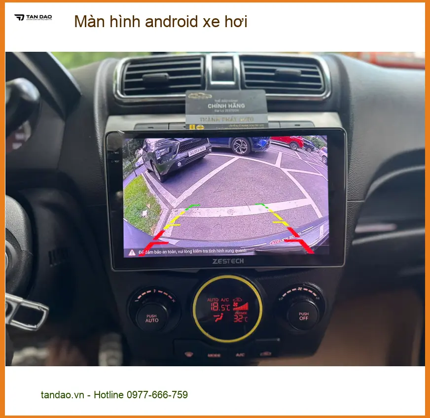 Chú Minh Triết nâng cấp màn hình Android xe hơi cho Honda CR-V tại Quận Bình Thạnh. ảnh thực tế 2