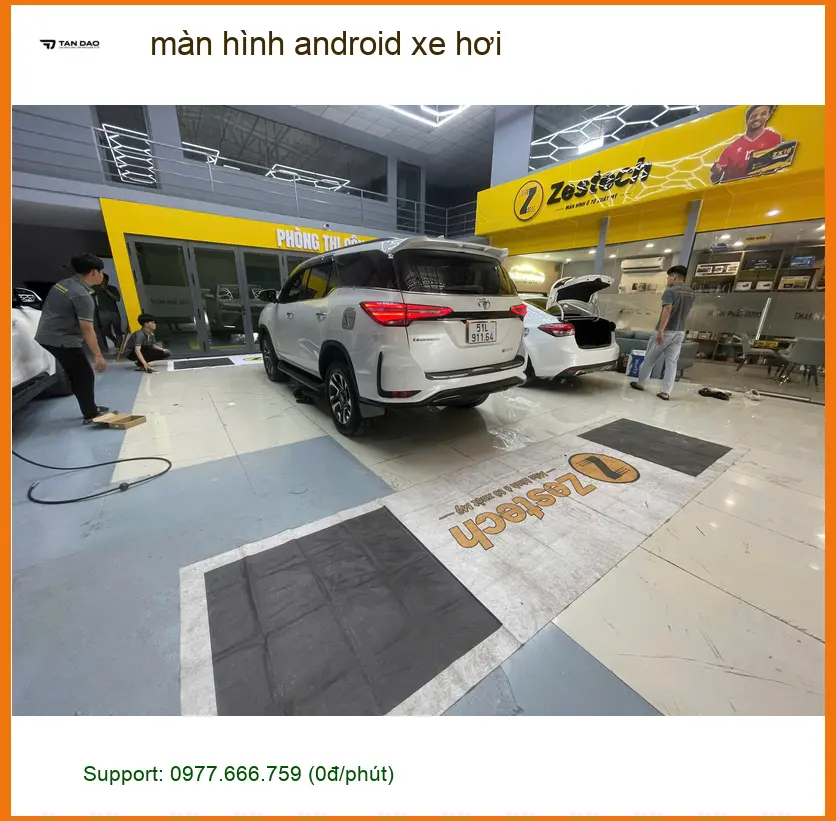 Chú Quang lắp màn hình Android xe hơi cho Hyundai Accent tại Quận 6 ảnh thực tế 2
