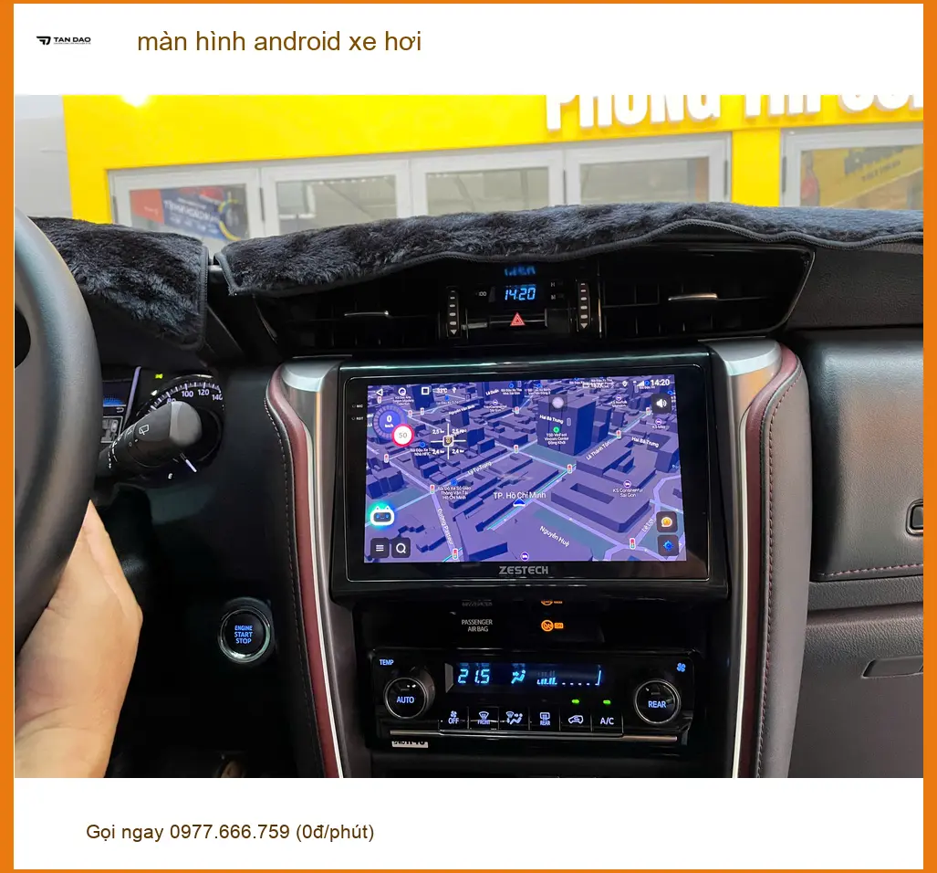 Chú Quang lắp màn hình Android xe hơi cho Hyundai Accent tại Quận 6 ảnh thực tế 4