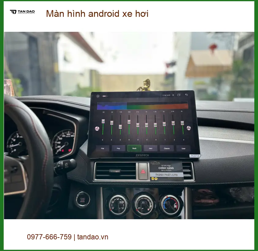 Chú Lâm chọn màn hình android xe hơi Mazda 3 tại Quận 5 cao cấp.