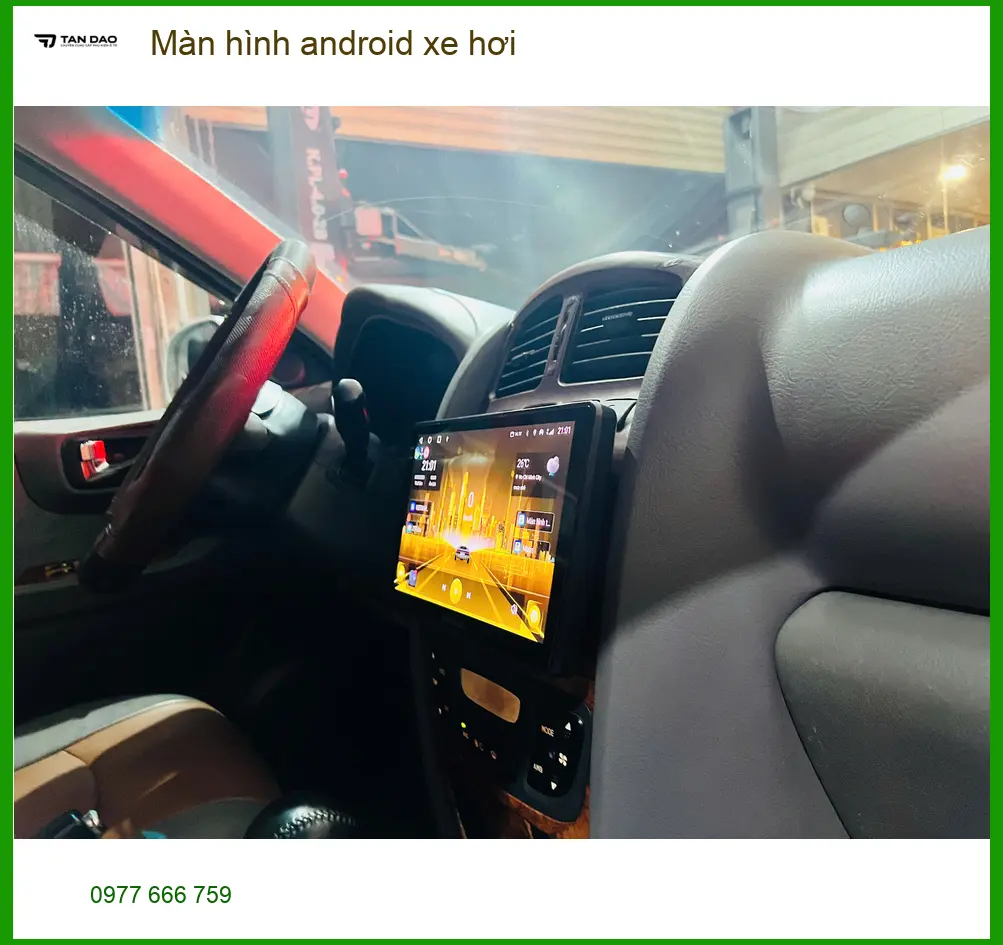Chị Mai lắp Màn hình android xe hơi Kia K3 Quận 8 tìm màn hình đa năng ảnh thực tế 2