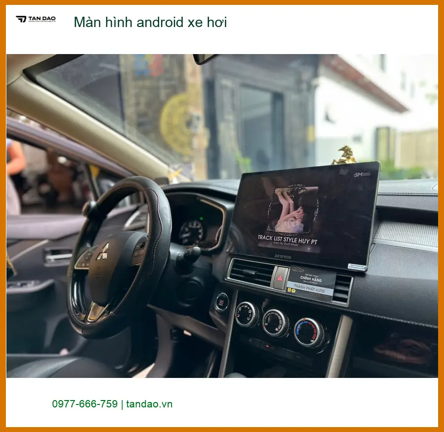 Chú Lâm chọn màn hình android xe hơi Mazda 3 tại Quận 5 cao cấp. ảnh thực tế 3